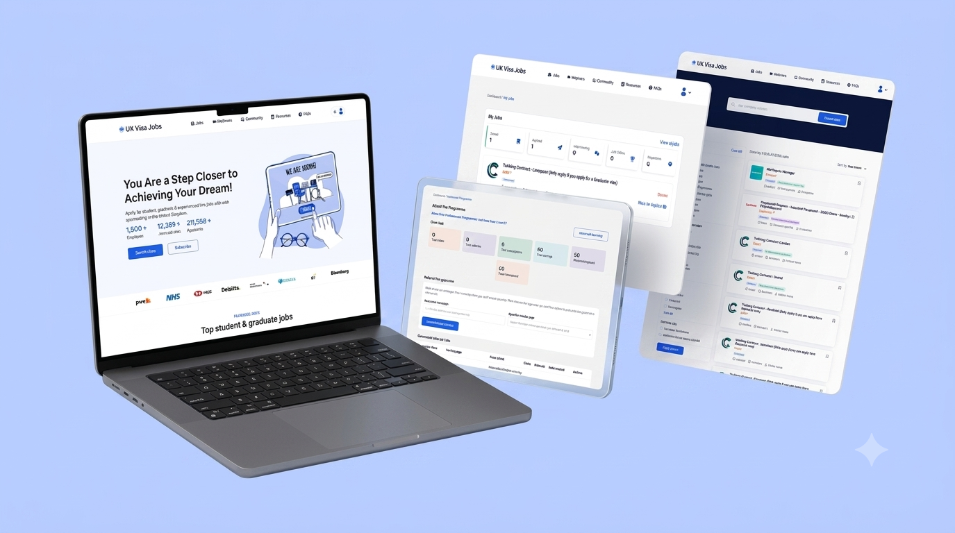 UK Visa Jobs – Visa-Sponsored Job Search & Career Support Platform